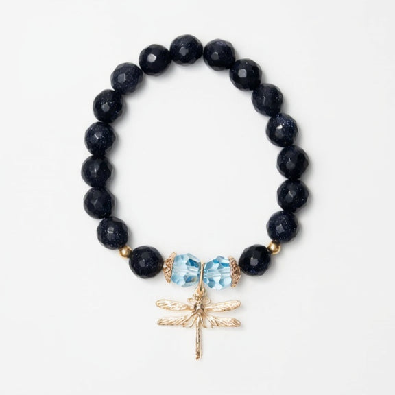 Zilā Avanturīna aproce / Siev